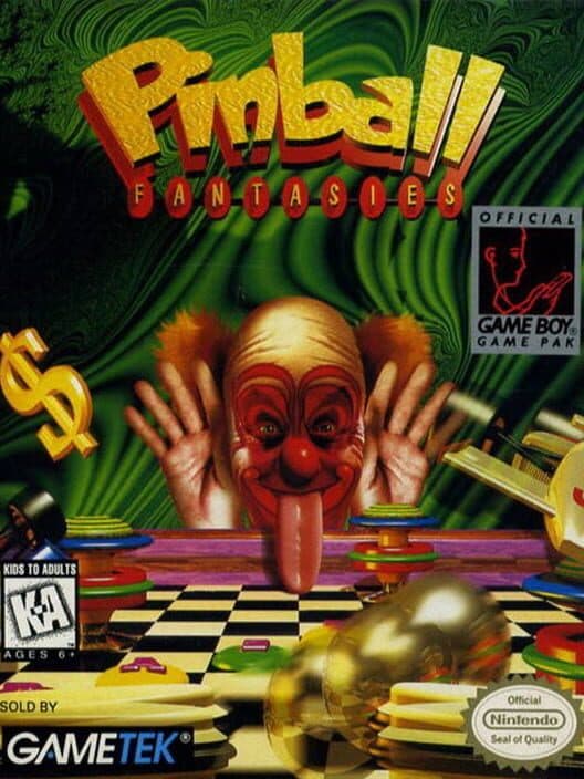 Pinball Fantasies for Game Boy game image