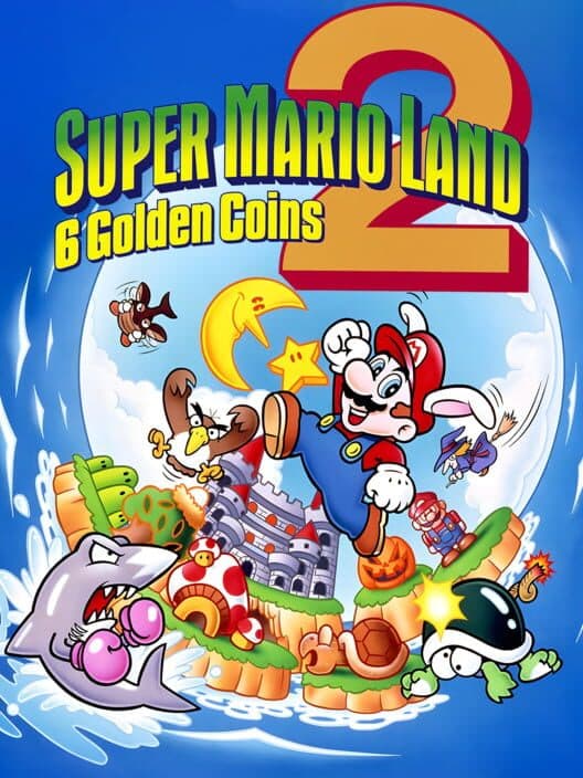 Super Mario Land 2 for Game Boy game image