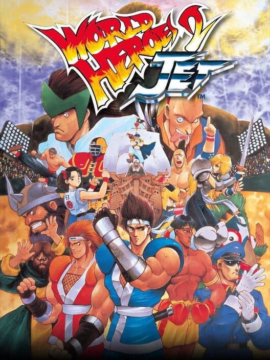 World Heroes 2 Jet for Game Boy game image