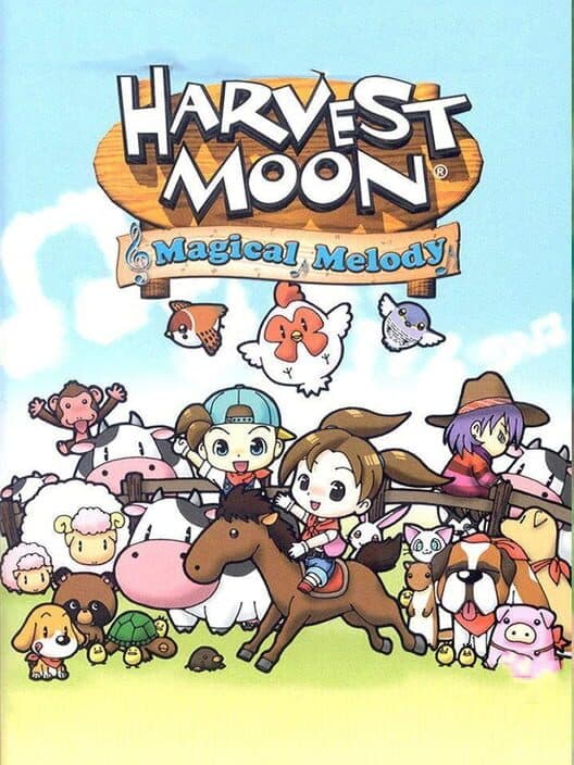 Harvest Moon Magical Melody for GameCube game image