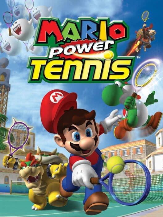 Mario Power Tennis for GameCube game image