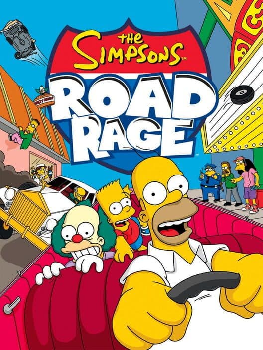 The Simpsons Road Rage for GameCube game image