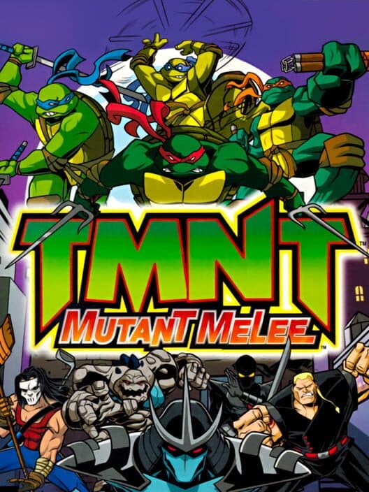 TMNT Mutant Melee for GameCube game image