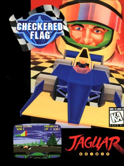 Checkered Flag for Atari Jaguar game image
