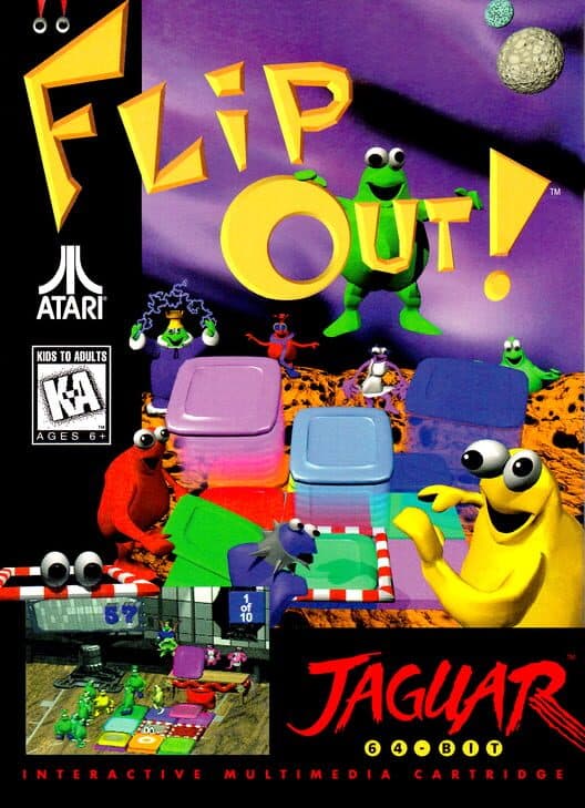 Flip-Out for Atari Jaguar game image
