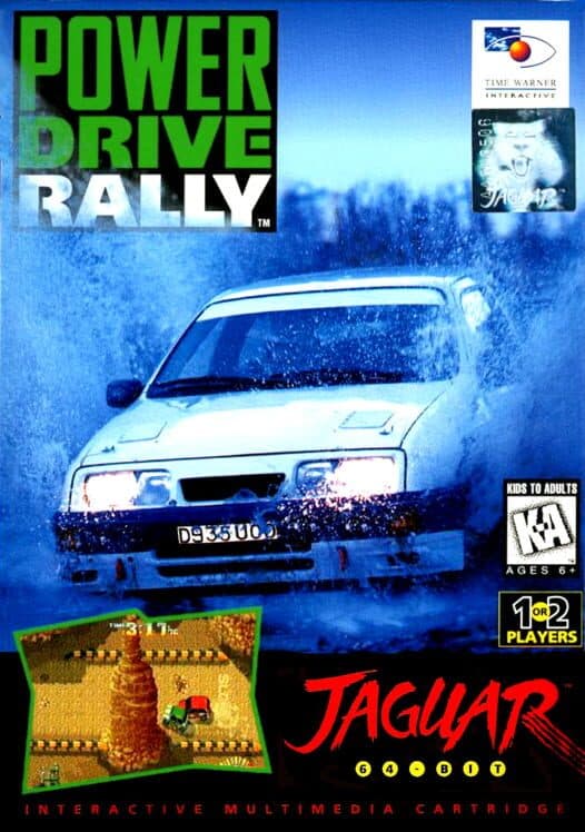 Power Drive Rally for Atari Jaguar game image