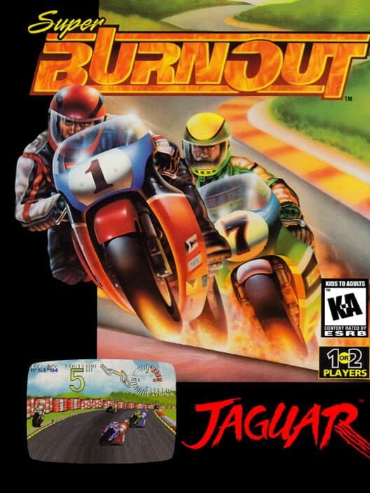 Super Burnout for Atari Jaguar game image