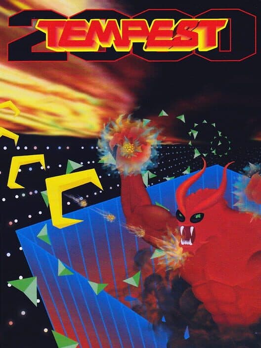 Tempest 2000 for Atari Jaguar game image