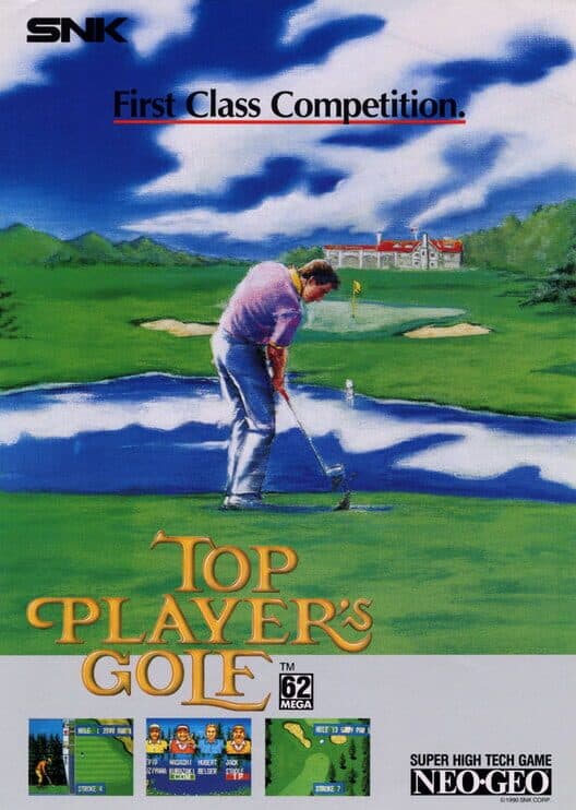 Top Player's Golf for Neo Geo AES game image