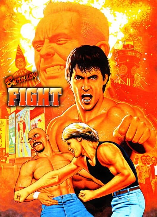 Burning Fight for Neo Geo CD game image