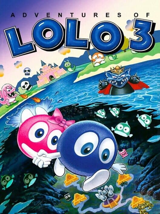 Adventures of Lolo 3 for NES game image