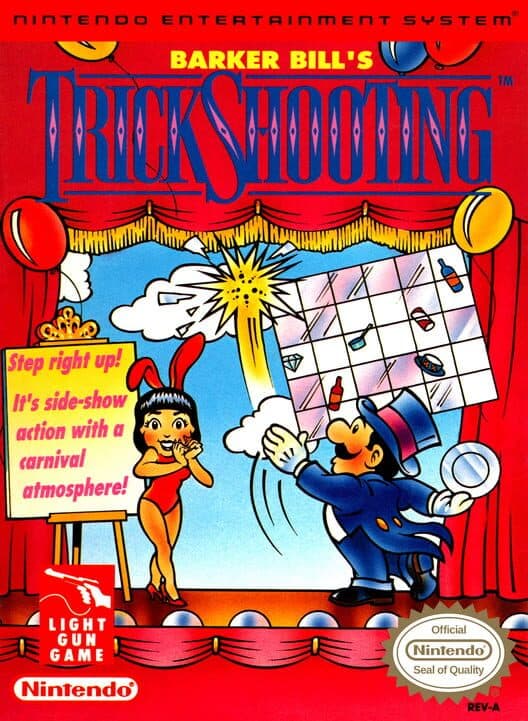 Barker Bill's Trick Shooting for NES game image