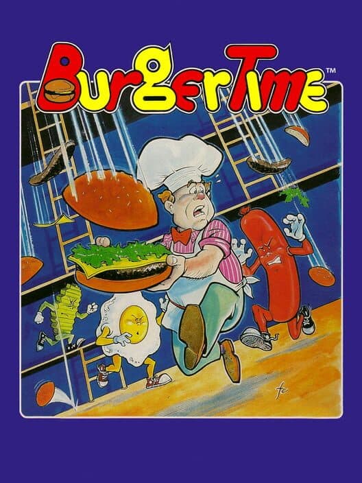 Burgertime for NES game image