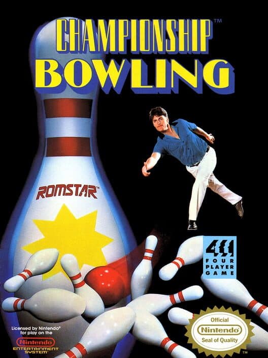 Championship Bowling for NES game image