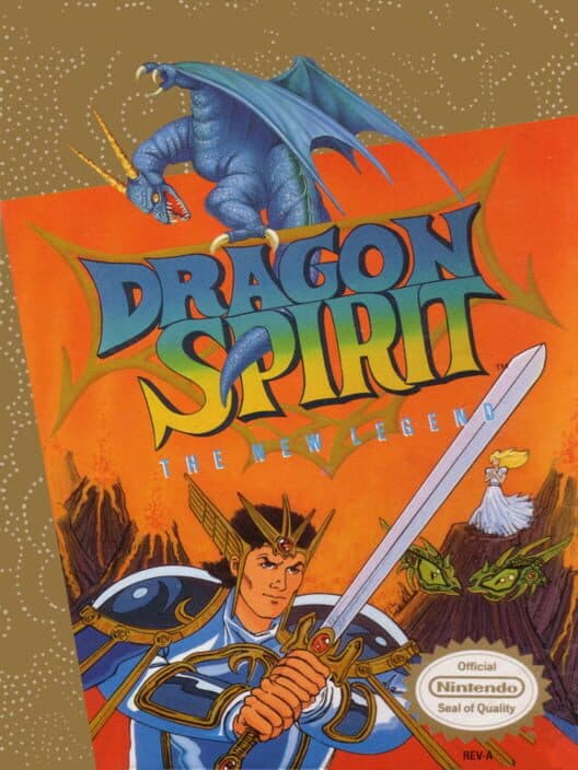 Dragon Spirit for NES game image