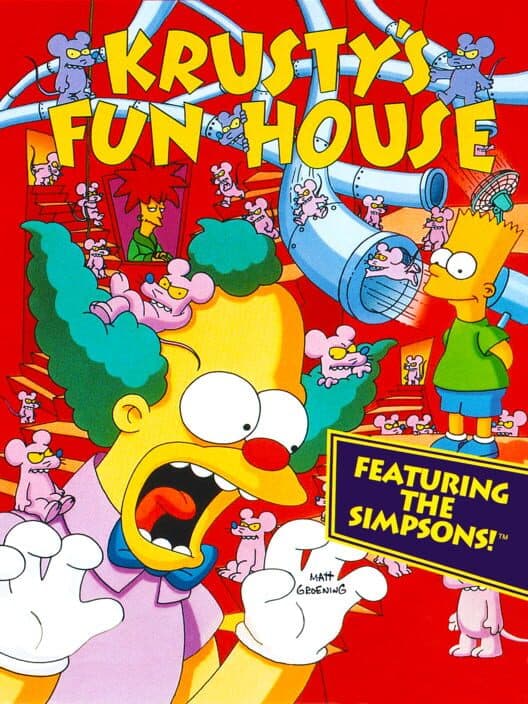 Krusty's Fun House for NES game image