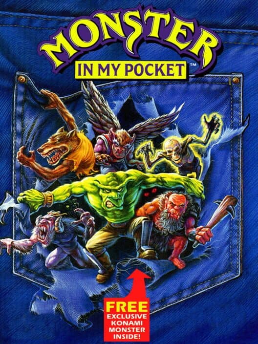Monster in My Pocket for NES game image