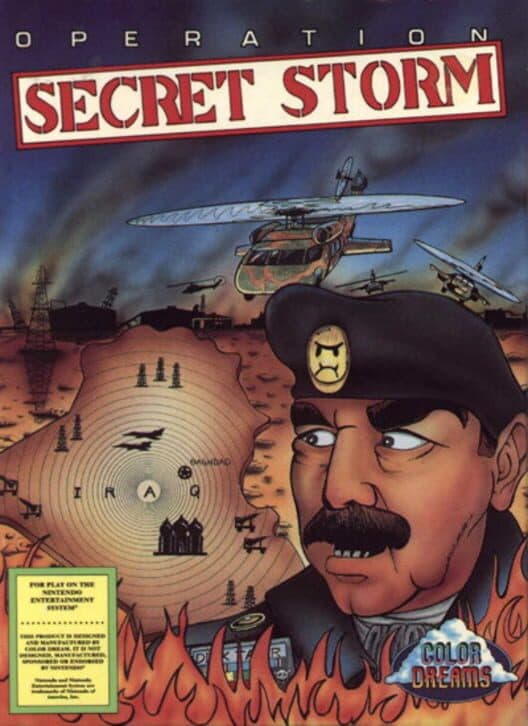 Operation Secret Storm for NES game image