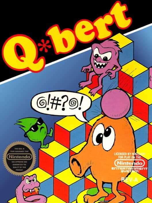 Q*bert for NES game image