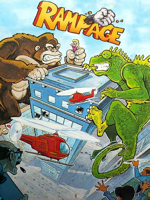 Rampage for NES game image