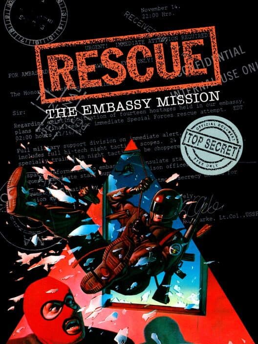 Rescue the Embassy Mission for NES game image