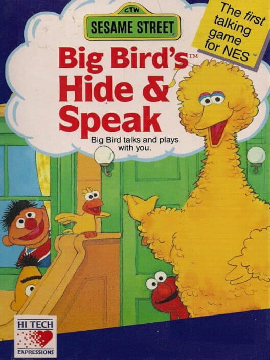 Sesame Street Big Bird's Hide and Speak for NES game image