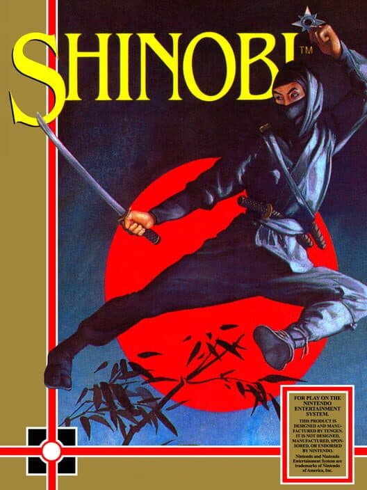 Shinobi for NES game image