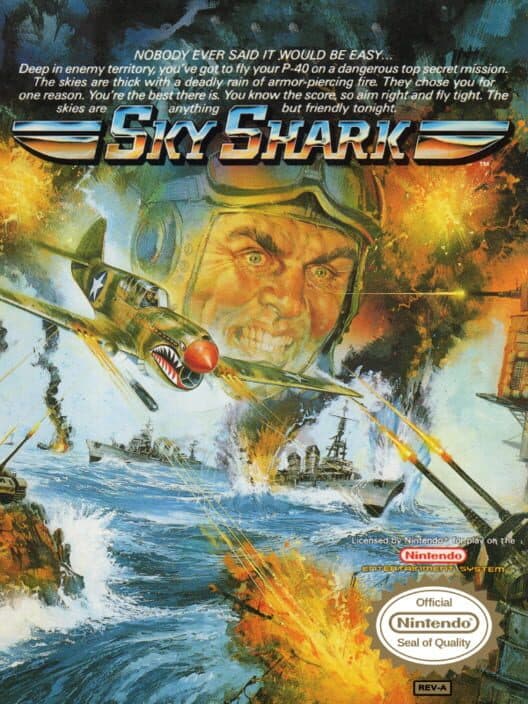 Sky Shark for NES game image