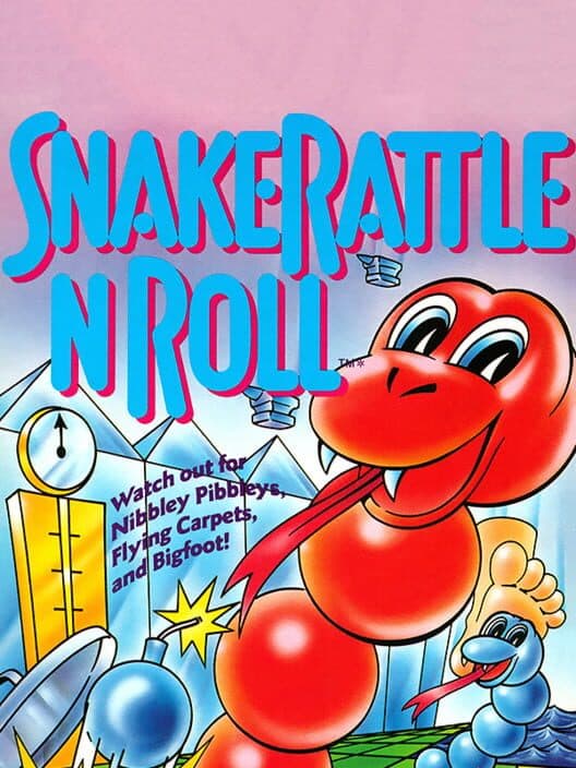 Snake Rattle n Roll for NES game image
