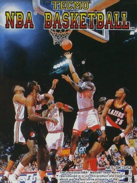 Tecmo NBA Basketball for NES game image