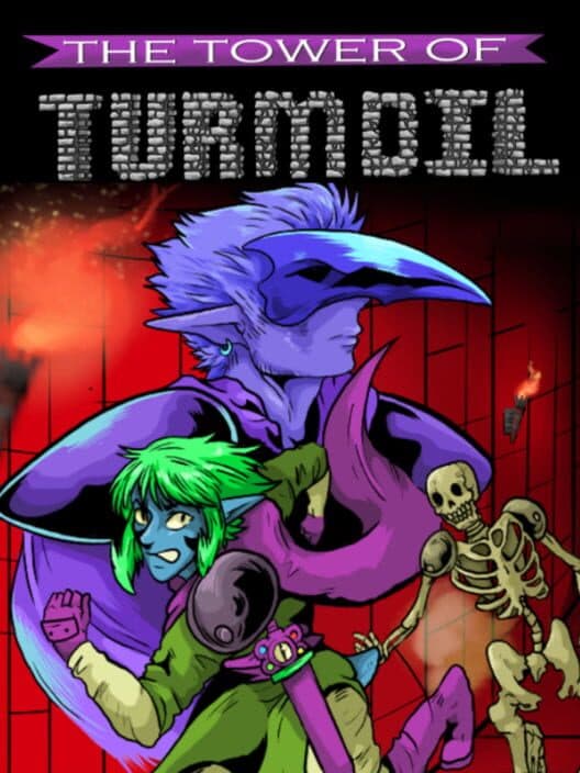 The Tower of Turmoil [Homebrew] for NES game image
