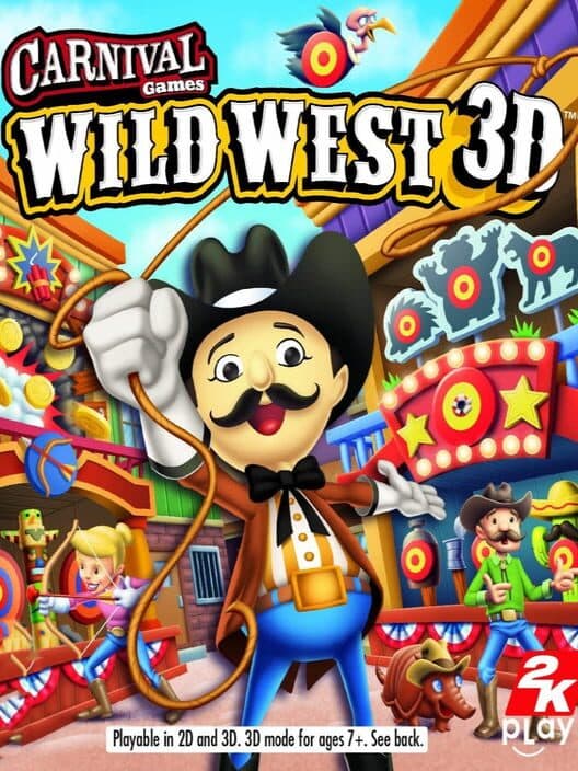 Carnival Games Wild West 3D for 3DS game image
