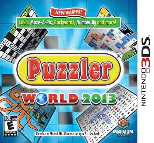Puzzler World 2013 for 3DS game image
