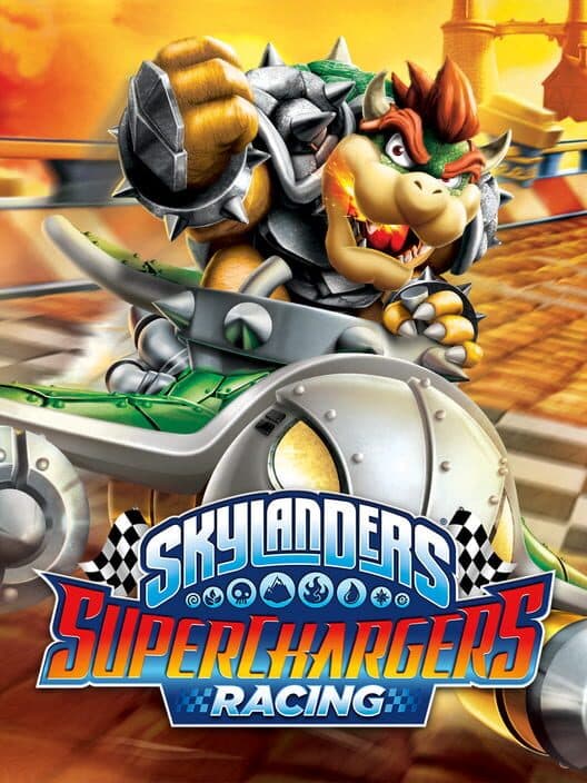 Skylanders Superchargers Racing for 3DS game image