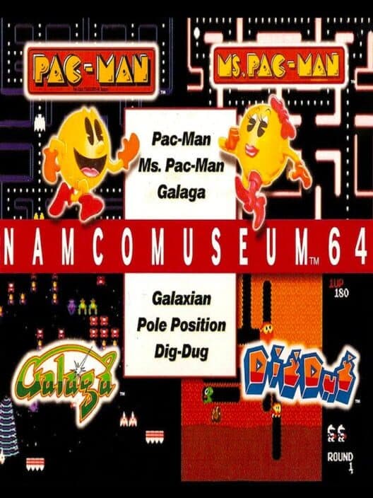 Namco Museum for N64 game image