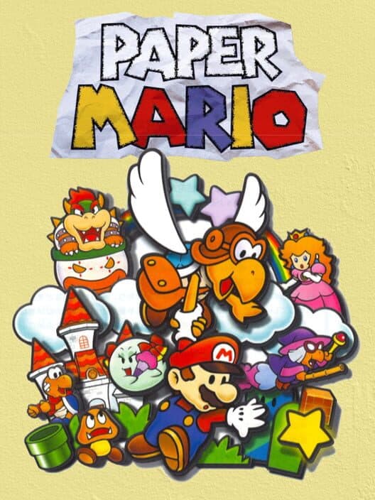 Paper Mario for N64 game image