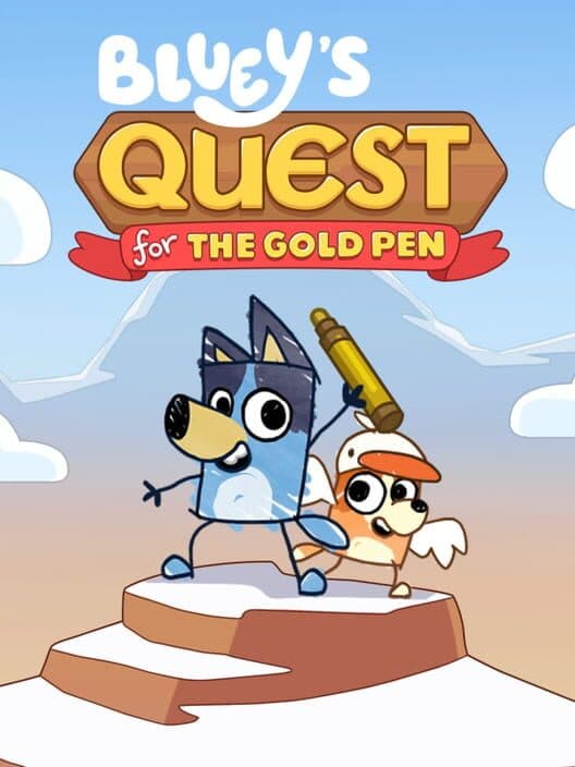 Bluey's Quest For The Gold Pen for Switch 2 game image
