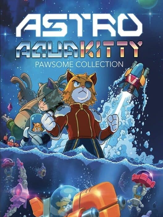 Astro Aqua Kitty: Pawsome Collection for Switch game image
