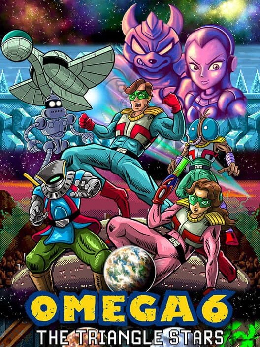Omega 6: The Triangle Stars for Switch game image
