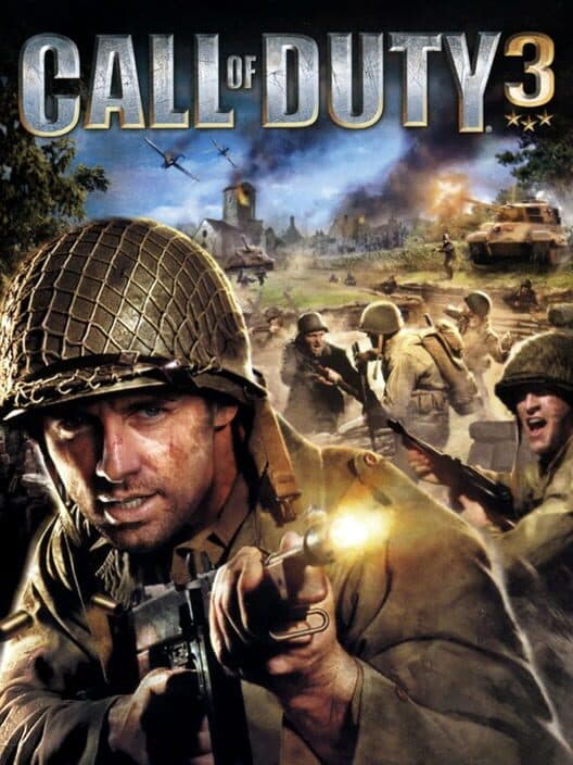 Call of Duty 3 for PS2 game image