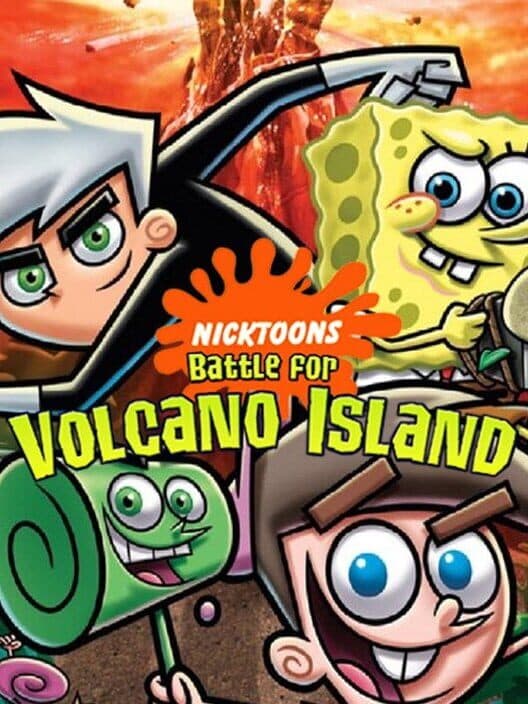 Nicktoons Battle for Volcano Island for PS2 game image