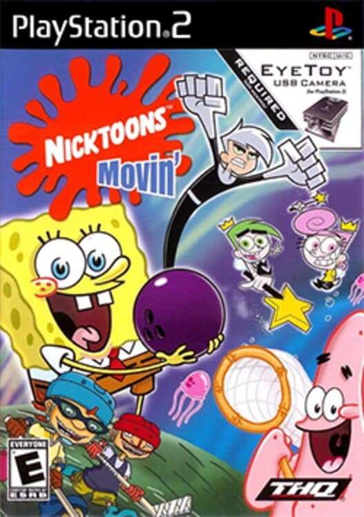 Nicktoons Movin' for PS2 game image