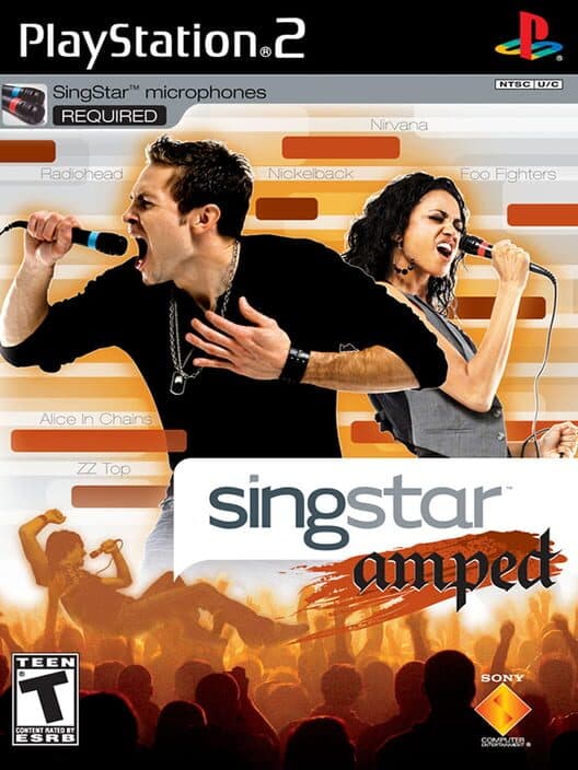 Singstar Amped for PS2 game image