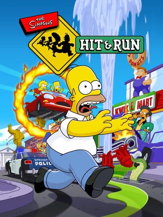 The Simpsons Hit and Run for PS2 game image