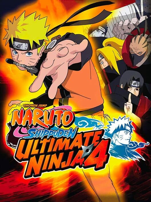 Ultimate Ninja 4: Naruto Shippuden for PS2 game image