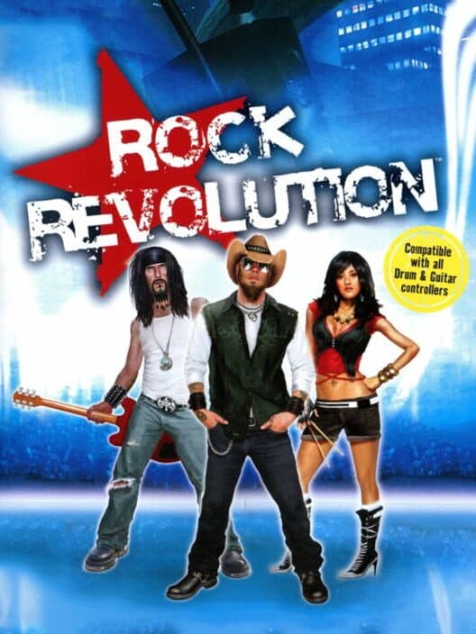 Rock Revolution (with Drum Kit) for PS3 game image