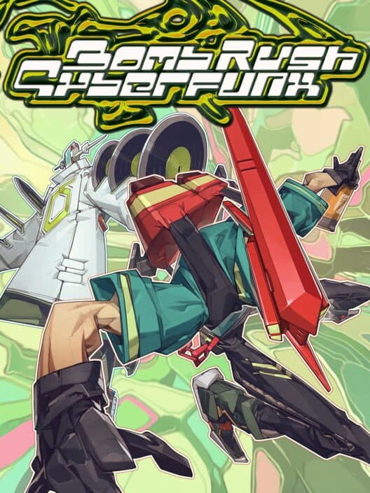 Bomb Rush Cyberfunk for PS4 game image