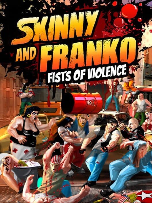 Skinny And Franko: Fists Of Violence [Noir Variant] for PS4 game image