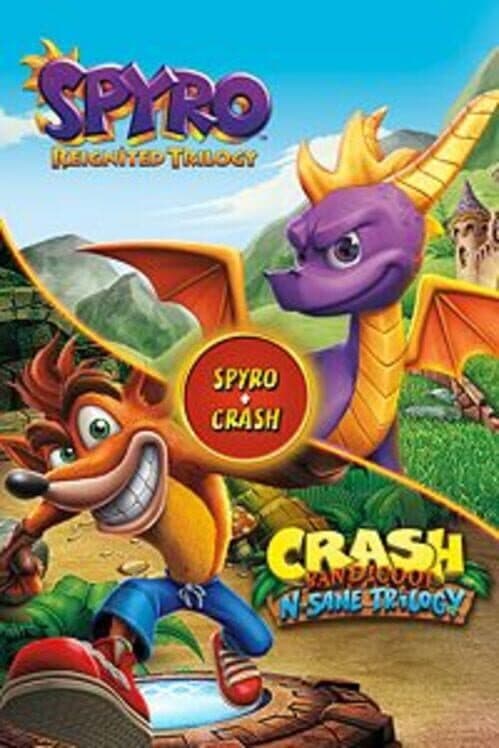 Spyro Reignited Trilogy & Crash Bandicoot N Sane Trilogy for PS4 game image