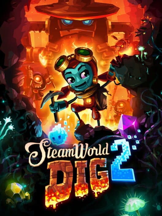 Steamworld Dig 2 for PS4 game image